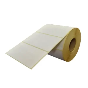 لیبل کاغذی تک ردیفه سایز 80×100