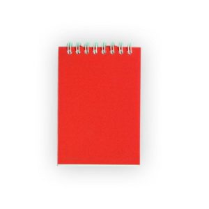 دفترچه یادداشت کوچک با جلد طلقی