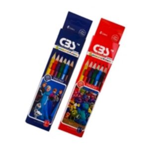 مداد رنگی ۶ رنگ CBS مدل Jm 470-6