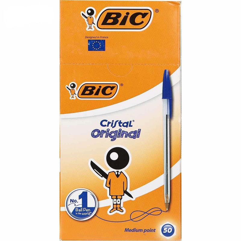 خودکار بیک مدل کریستال اورجینال کد GB02 بسته 2 عددی