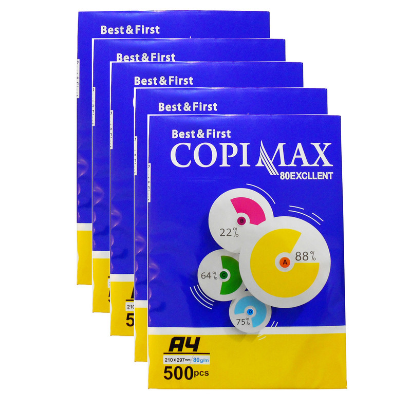 کاغذ A4 کپی مکس مدل اکسلنت 80 بسته 2500 عددی (کپی)