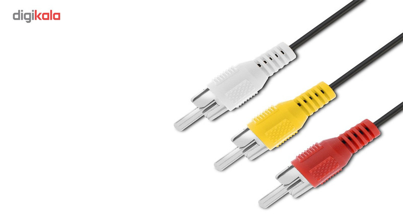 کابل تبدیل 3 جک RCA به 3 جک RCA کد NANO1 طول1.5 متر