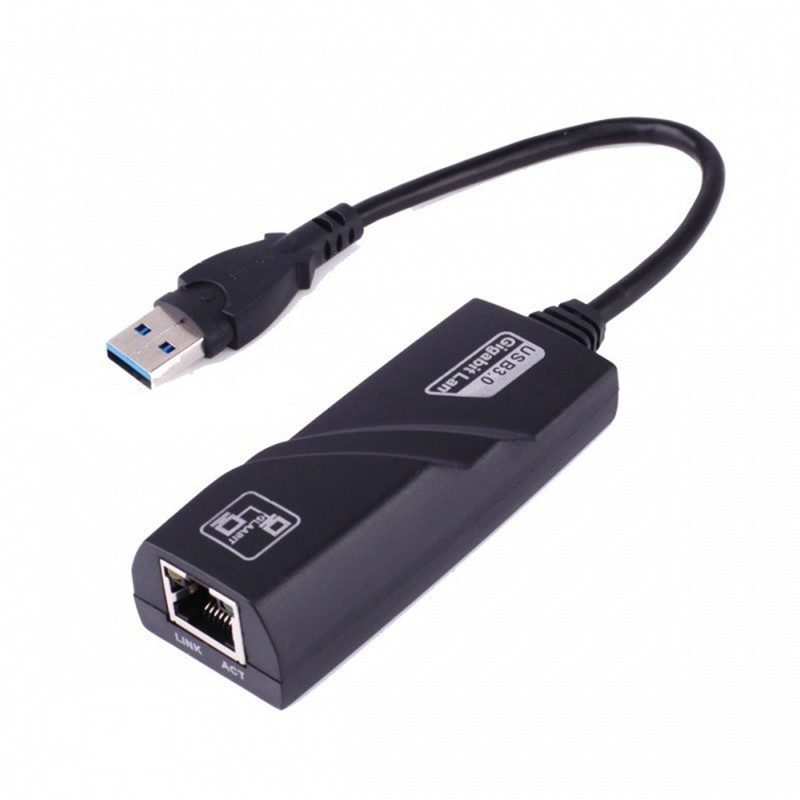 مبدل usb3 به شبکه lan مدل gigabit