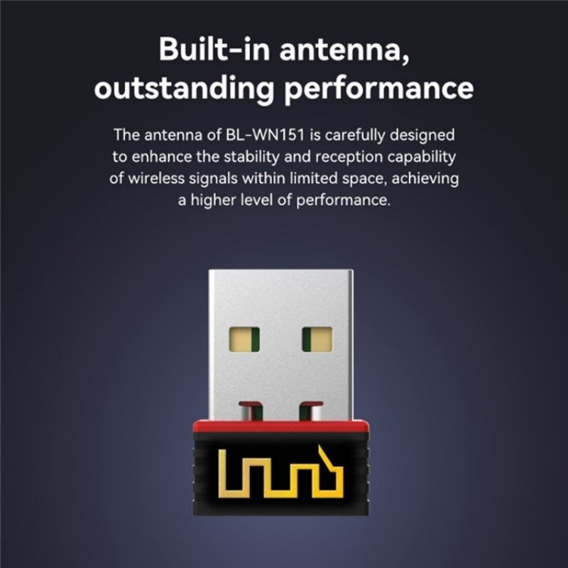 کارت شبکه USB بیسیم ال بی لینک مدل BL-WN151 New Cheap