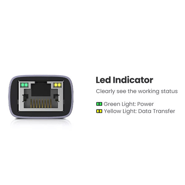 مبدل USB به Ethernet یوگرین مدل CM209-50922