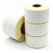لیبل کاغذی تک ردیفه سایز 35*25