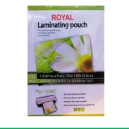 طلق پرس رویال 150 میکرون سایز 70*100 بسته 100 عددی